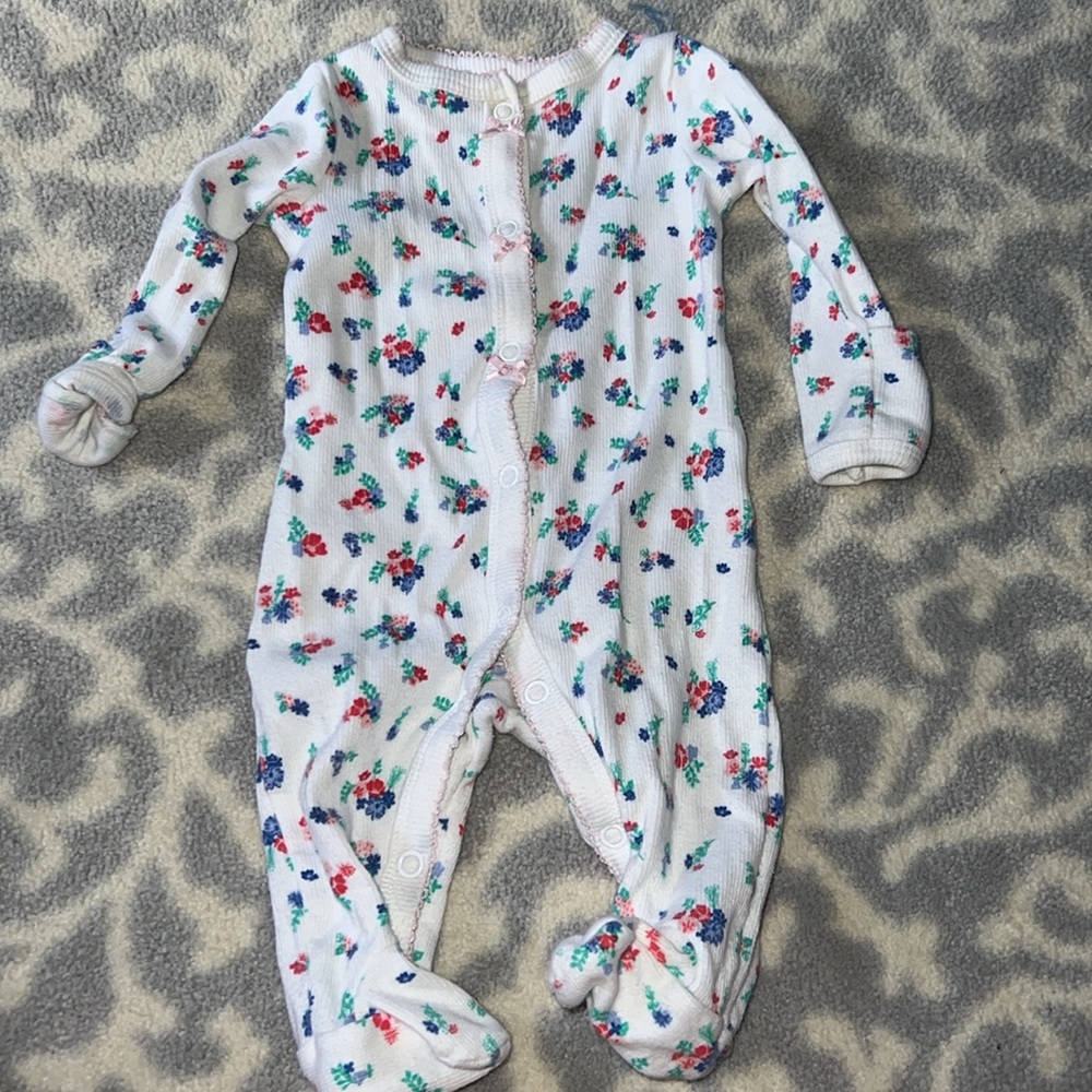 🩷RL/Burts/Roller Rabbit/Aden🩷 EUC Baby Girl 9 piece Onesie Set! 0-3m. - Picture 13 of 17